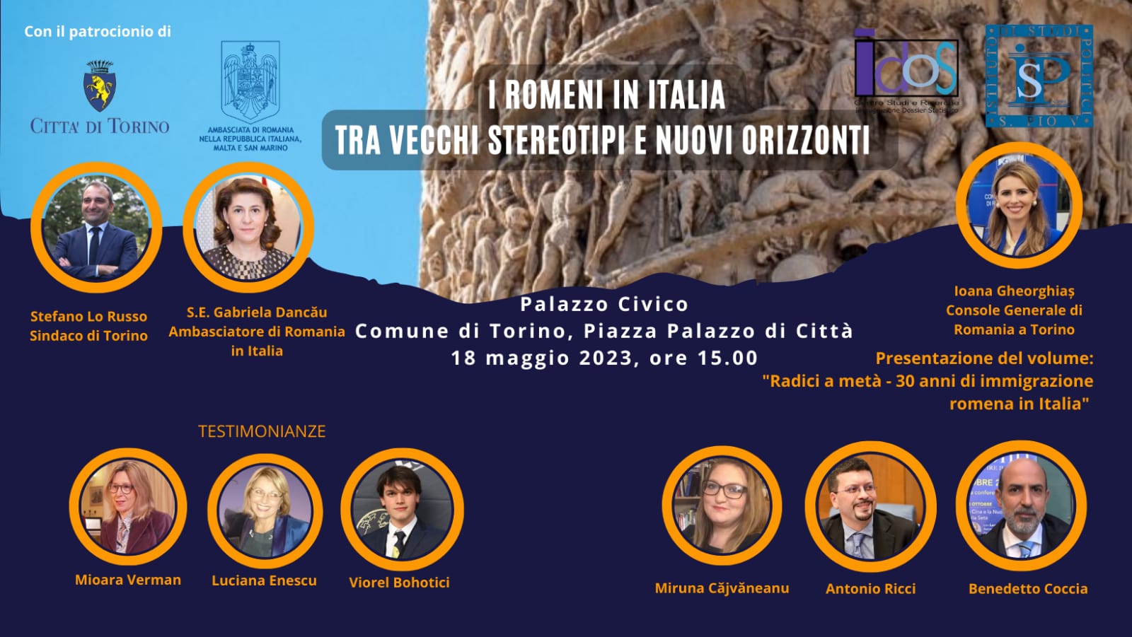 Convegno “I romeni in Italia, tra vecchi stereotipi e nuovi orizzonti”